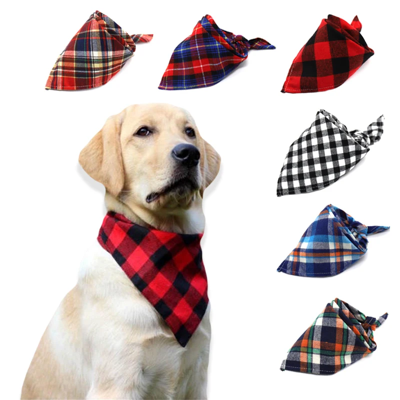 Аксессуары для домашних животных бандана собак большой Регулируемый рифленый