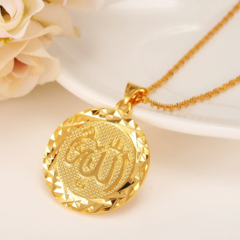 Цепочка с подвеской монета Аллаха для мужчин и женщин|Подвески| |