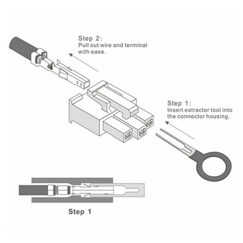 

Flexible Terminal remover Tools Needle Supplies Car Motorcycles Electrical