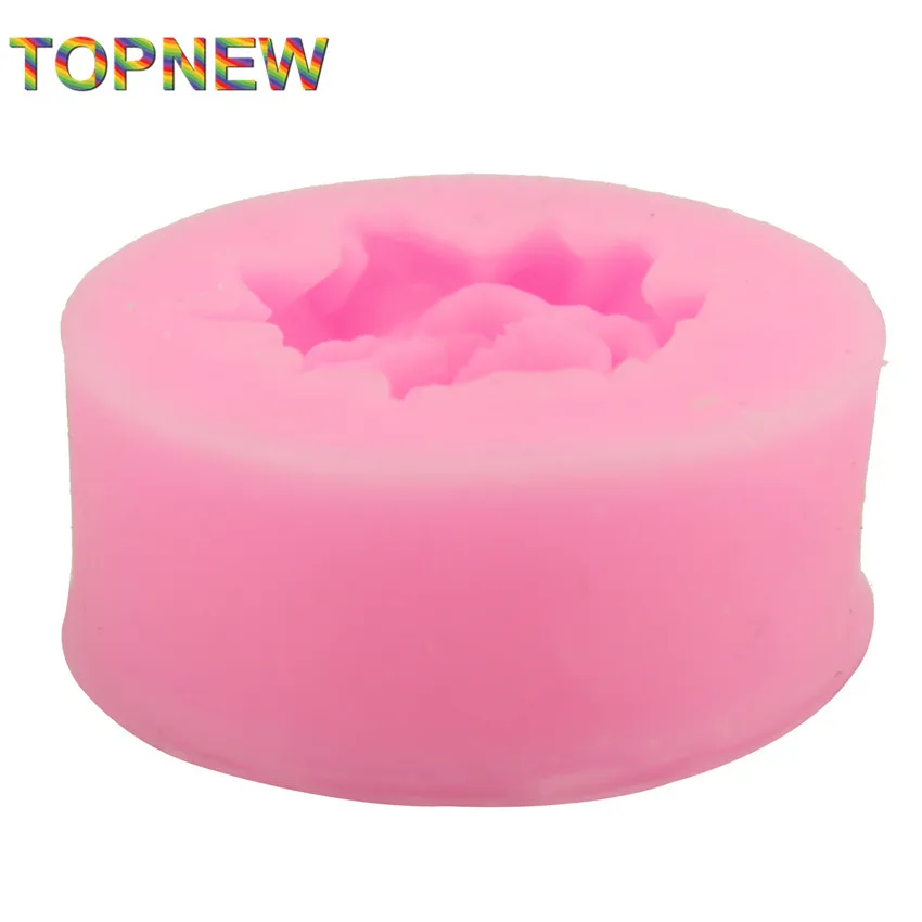 Силиконовая 3D форма для конфет Jello в форме розы инструменты выпечки тортов