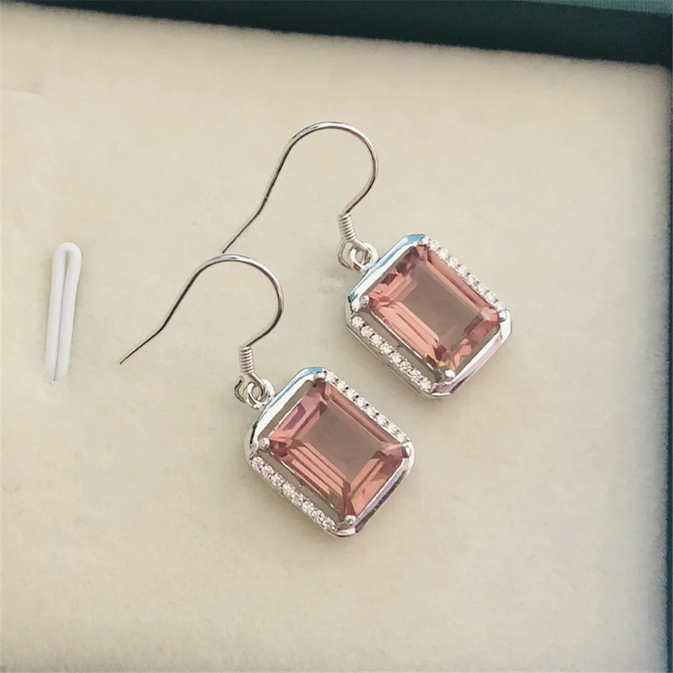 

Bolai Color Changing Zultanite Jewelry Sets 925 Sterling Silver Created Diaspore Pendant Earring Gemstone For Women's Xmas Gift