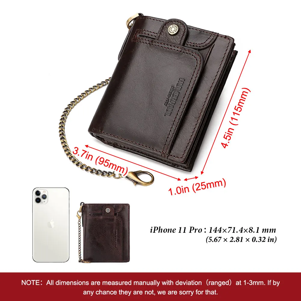 

KAVIS Classic Style Men's Wallet Genuine Leather Rfid Short Male Purse Small Card Holder Money Bags Quality Card Holder Perse