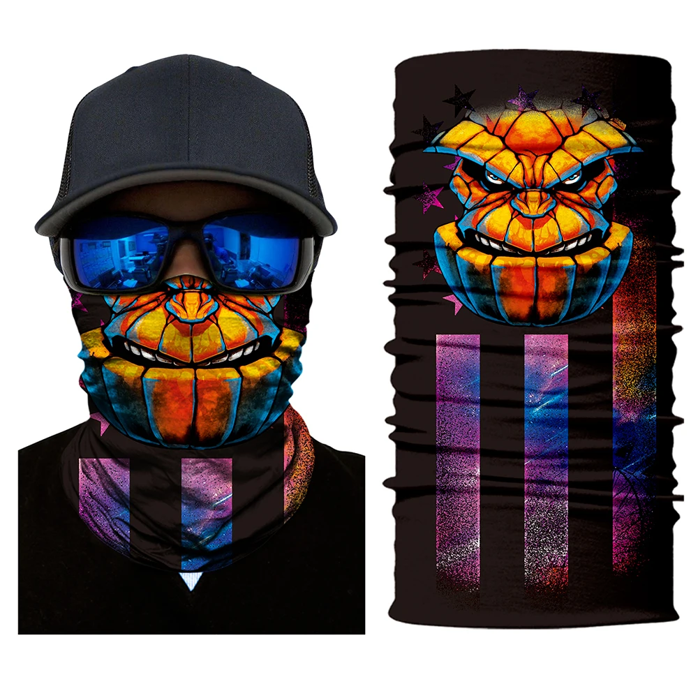 

Outdoor Anti-UV Motorcycle Face Mask Skull Headbands Ski Ride Bike Bandana Windproof Sports Cap Breathable Scarf Mask