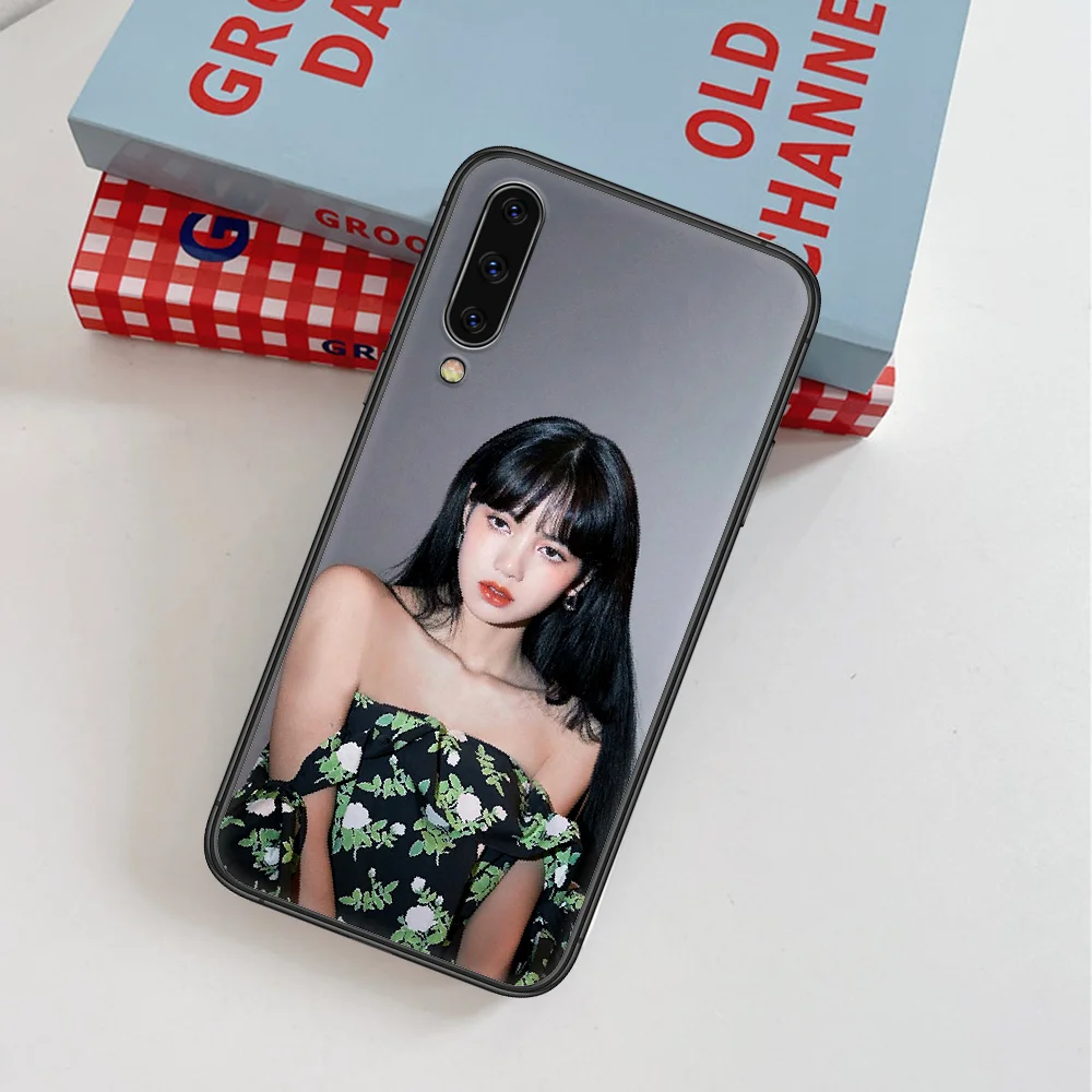 

BLACKPINKS LISA KPOP Phone Case For Samsung Galaxy A 3 5 7 8 10 20 20E 21S 30 30S 40 50 51 70 71 black Funda Painting Cell 3D