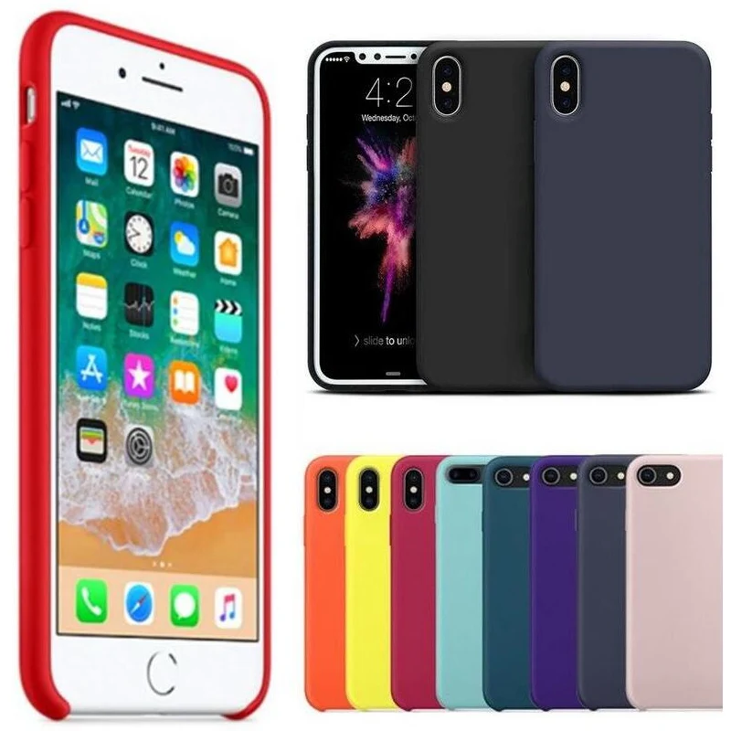 Чехол для iPhone Xs MAX XR X Чехлы Apple 7 8 6 s Plus 5s SE оригинальный официальный Стильный