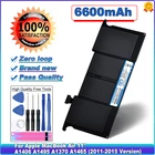 Аккумулятор A1406 6600 мА  ч для ноутбука Apple MacBook Air 11 дюймов a1406 A1495 A1370 A1465 (версия 2011-2015), 020-7376-A MC968 MC969