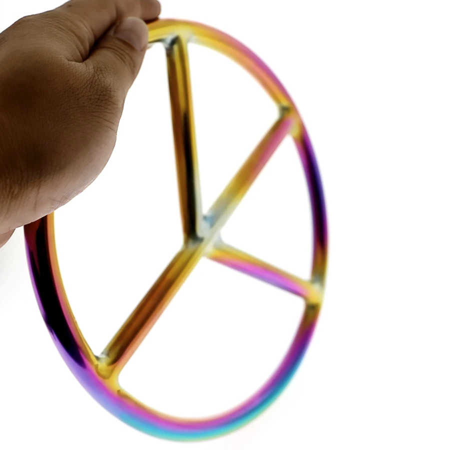 Ветки Радуга нержавеющая сталь японский шибари кольцо подвеска бондаж