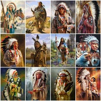 diamond painting indians cross stitch 5d diamond embroidery full square drill rhinestones picture gifts