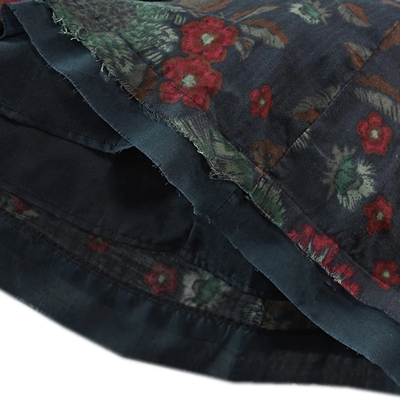 

Women Cotton Linen Skirt Elegant Luxury Retro Vintage Casual Fashion Long Loose Elastic Waist for Spring Autumn A11131149