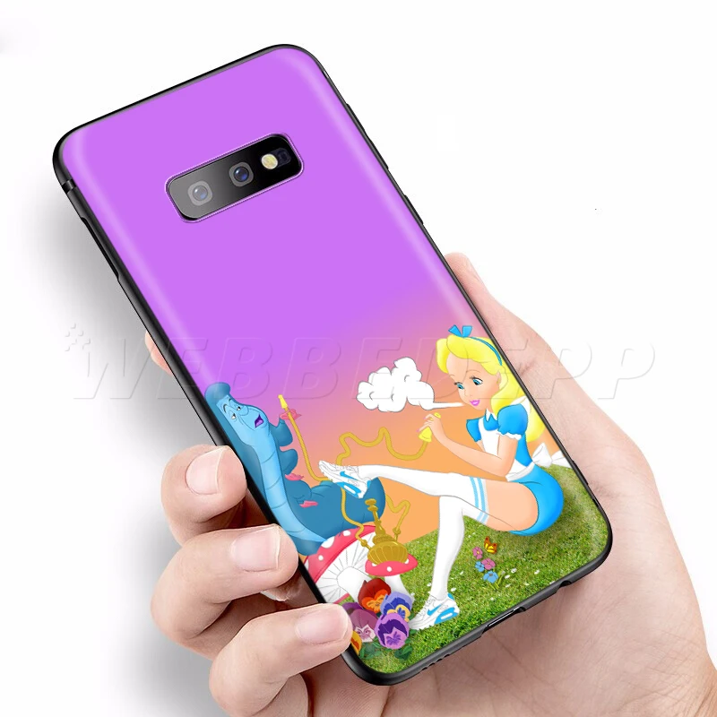 Webbedepp медведь курение сигар чехол для samsung Galaxy S7 S8 S9 S10 Edge Plus Note 10 8 9 A10 A20 A30 A40 A50 A60 A70