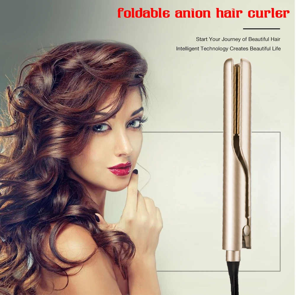 Профессиональный электрический выпрямитель и щипцы для завивки волос утюжок