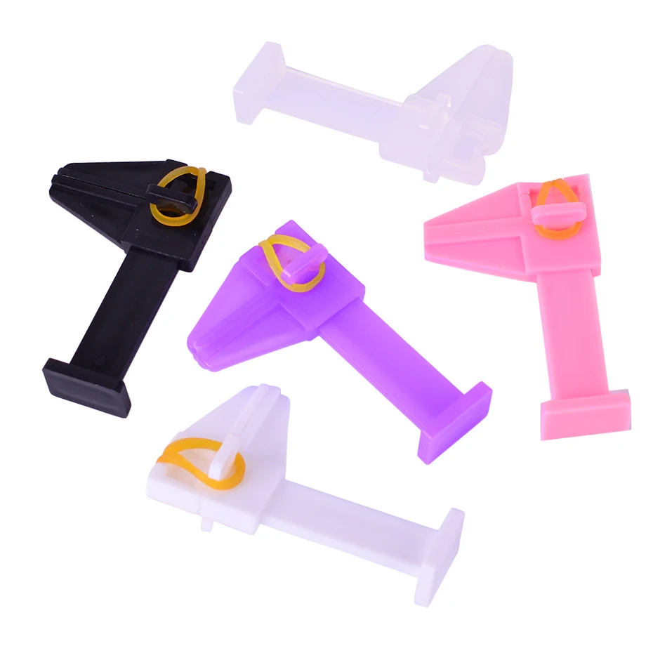 1 шт. пластиковый фиксатор для ногтей держатель клея с фиксированным краем