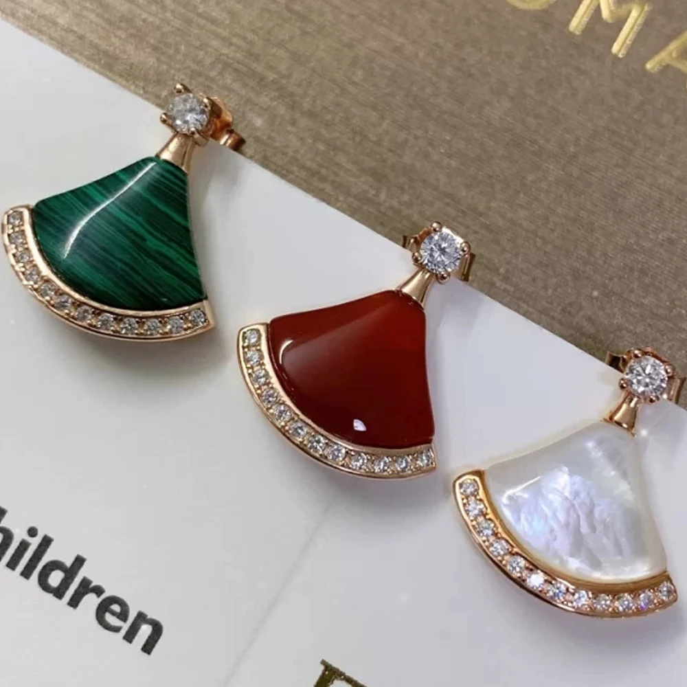 

Женские серьги-подвески из серебра 925 пробы, 1:1