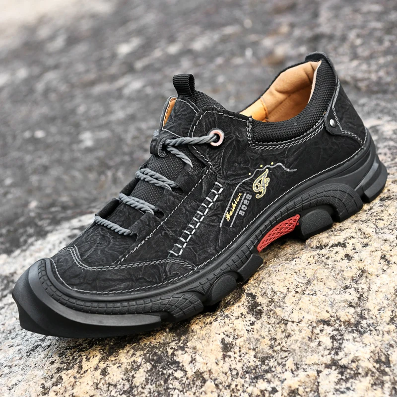 

Men's shoes new 2021 trend business Korean leisure sports men's shoes lightweight breathable shoes fashion joker.