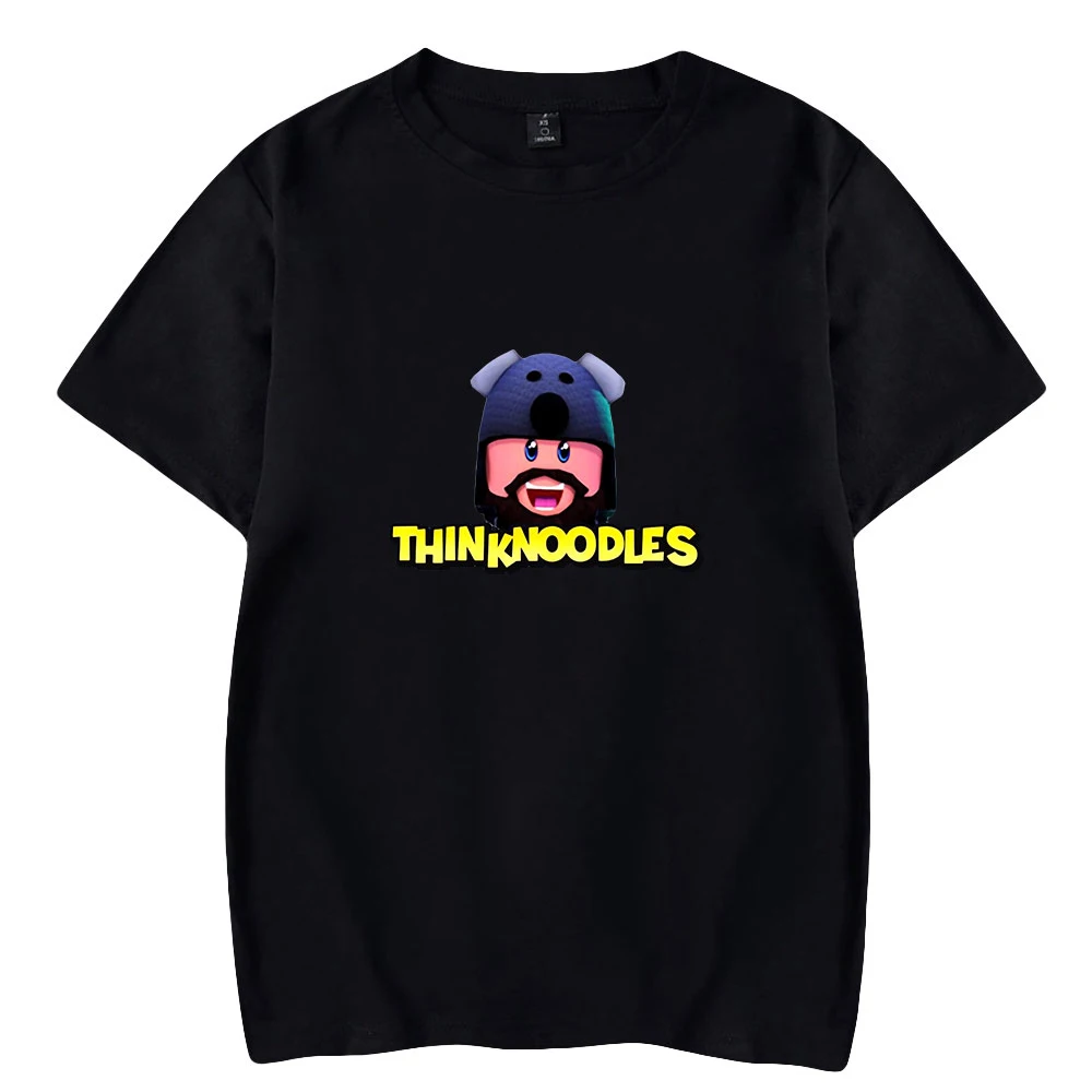 

Модная футболка Thinknoodles для женщин и мужчин, летние футболки с коротким рукавом, Лидер продаж, повседневные уличные Топы