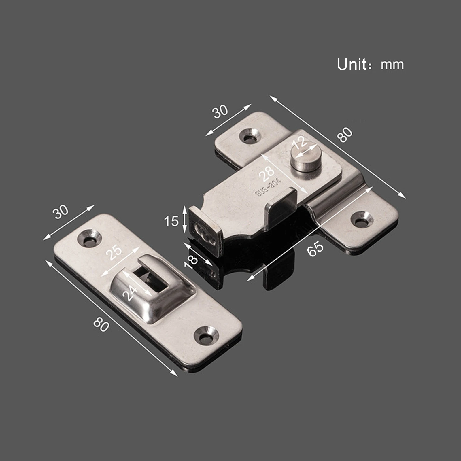Пряжка из нержавеющей стали под прямым углом 90 градусов с крючком
