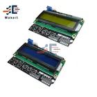 Модуль ЖК-дисплея 1602 ATMEGA328 ATMEGA2560, плата расширения, ЖК-дисплей 1602, СинийЖелтый экран, модуль черной подсветки для Raspberry Pi