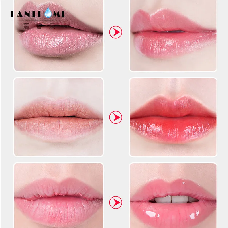 Натуральный Фруктовый бальзам для губ шариковый милый увлажняющий мятный крем