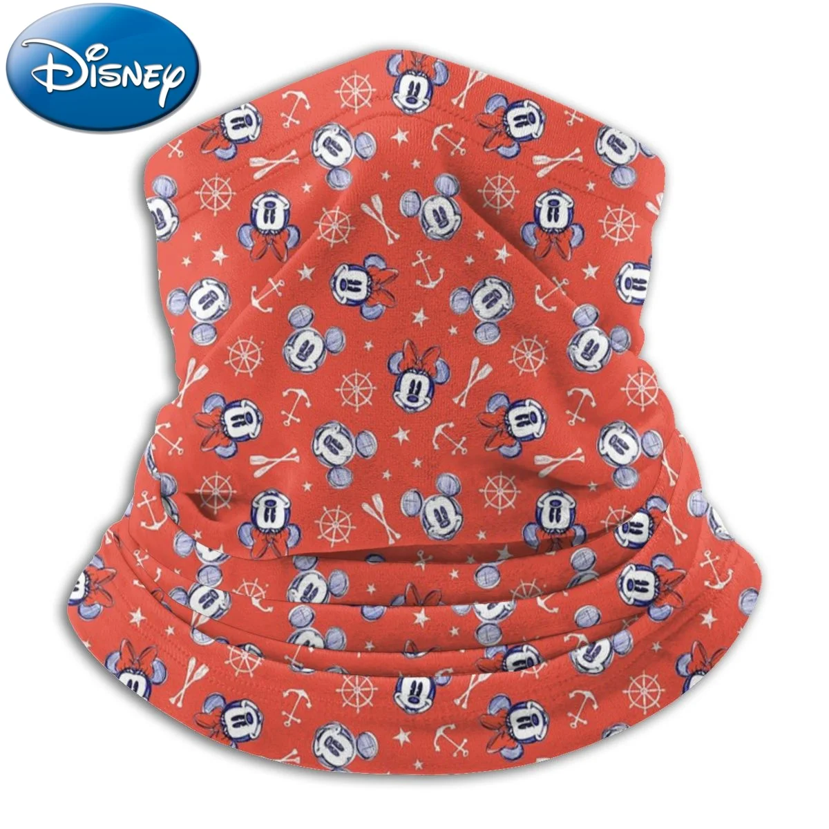 

2022 New Disney Cartoon Cotton Face Mask Winter Plus Velvet Warm Scarf Bib Outdoor Sports Bib Suitable For Men Women Christmas