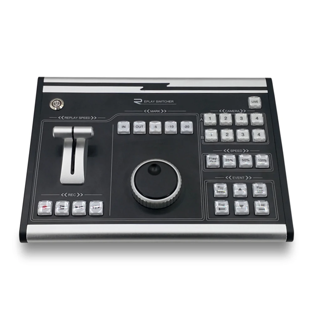 TYST TY-REW380 Vmix Real Time Live Slow Motion Playback Systems Switcher Control Panel Keyboard for New Media Youtube | Электроника