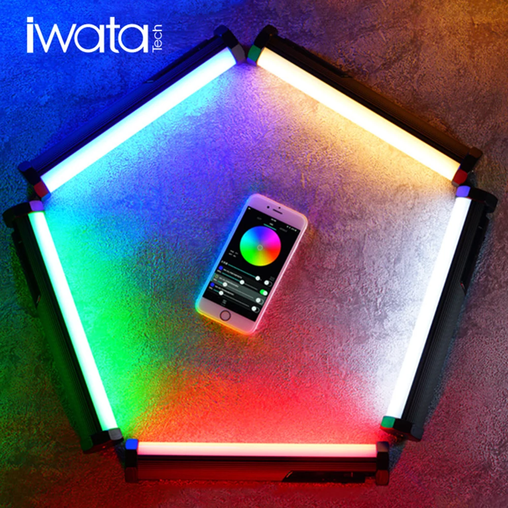 

IWATA Master S 6W CRI96+ TLCI98+ Art-in Photography Lighting Wireless System Tube Portable Handheld Light Stick Multiple Scenes