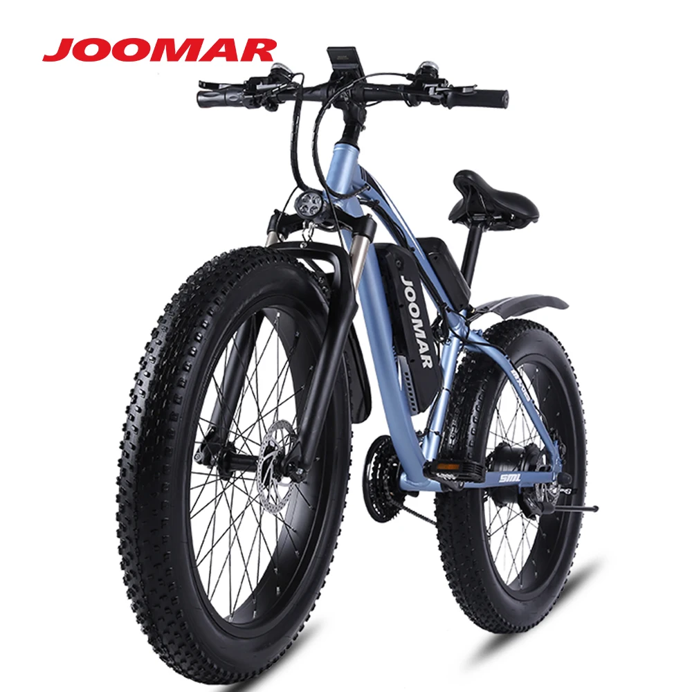 JOOMAR 1000 Вт Электрический велосипед шины электровелосипеда 26 дюймов Топ Алюминий