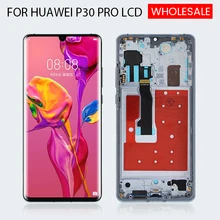 Free Shipping For Huawei P30 Pro Lcd VOG-L04 L09 L29 Display With Touch Screen Digitizer Assembly 6.47inch With Frame