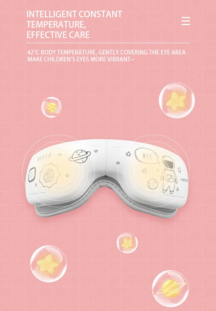 

Childrens Eye Massager Constant Temperature Hot Compress Eye Mask Prevent Myopia Relieve Eye Fatigue Eye Protector
