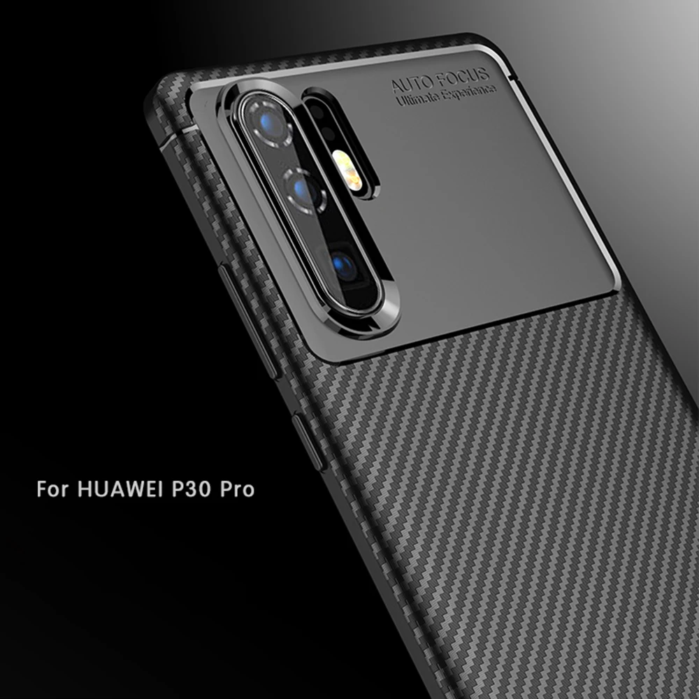 Для huawei P30 Lite чехол из углеродного волокна противоударный чехол для телефона для huawei P 30 Lite Pro/P30 чехол 360 полная защита бампер
