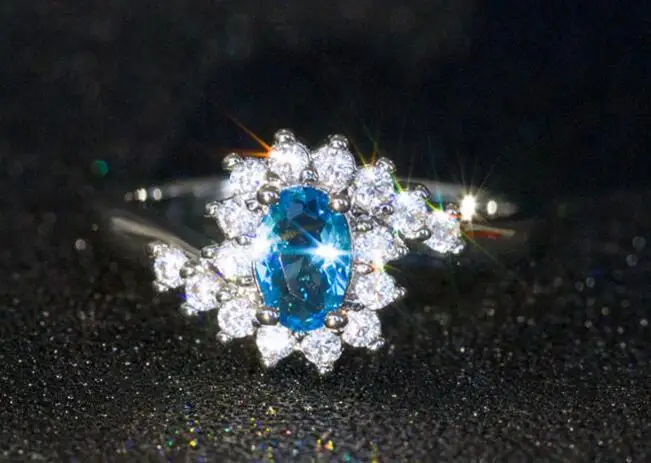 

YTF224 Sale 925 silver Open Rings For Women Creative Fashion Jewelry