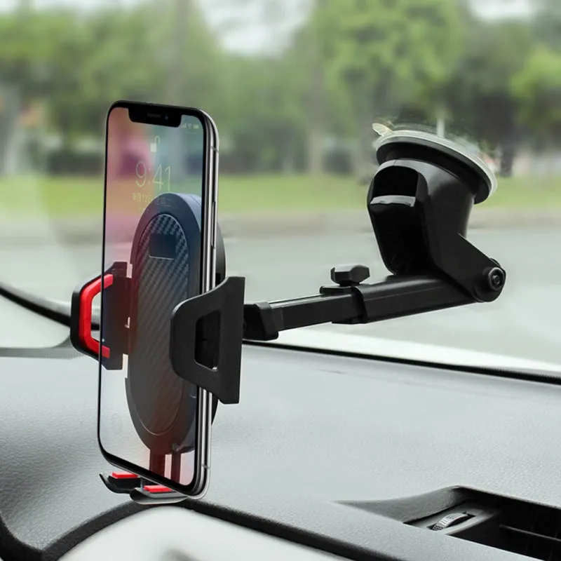 

Sucker Car Phone Holder Mobile Phone Holder Stand In Car No Magnetic GPS Mount Support For Phone Hot