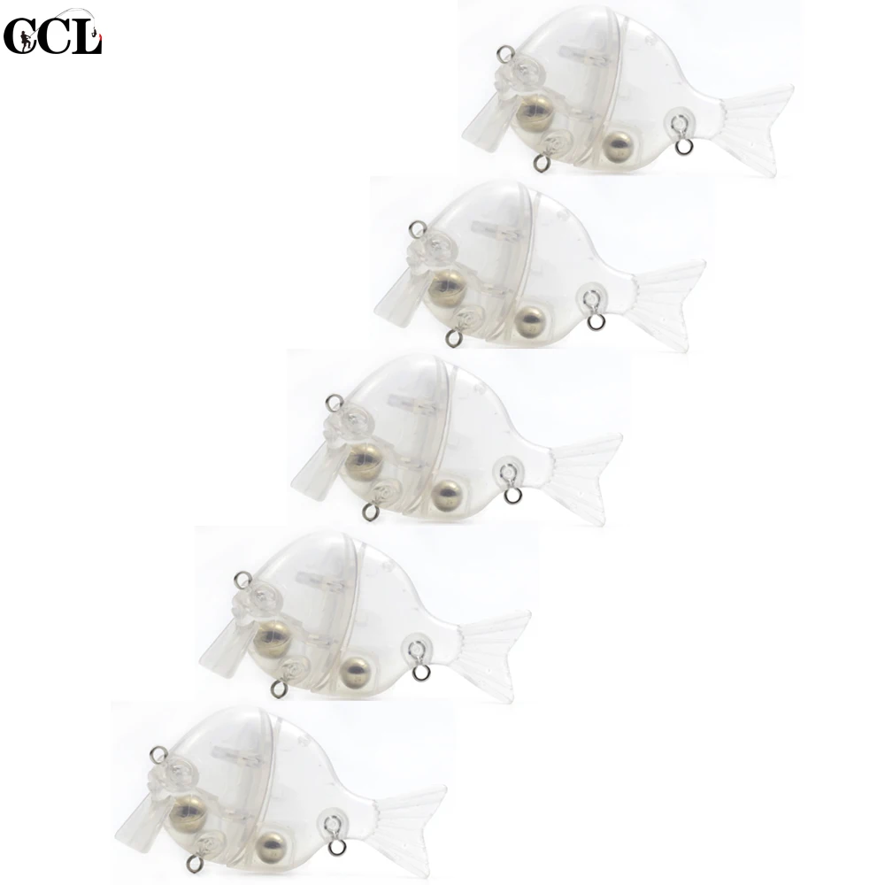 CCLTBA настраиваемые наживки пустая наживка для плавания 3 5 дюйма 32 г Неокрашенная