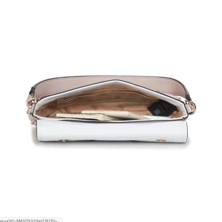 

2021 Classic Designer GUE Women Leather Shoulder Bag Rivet Armpit Bag Sexy Ladies Bag With Long Strap Wallets Bolso