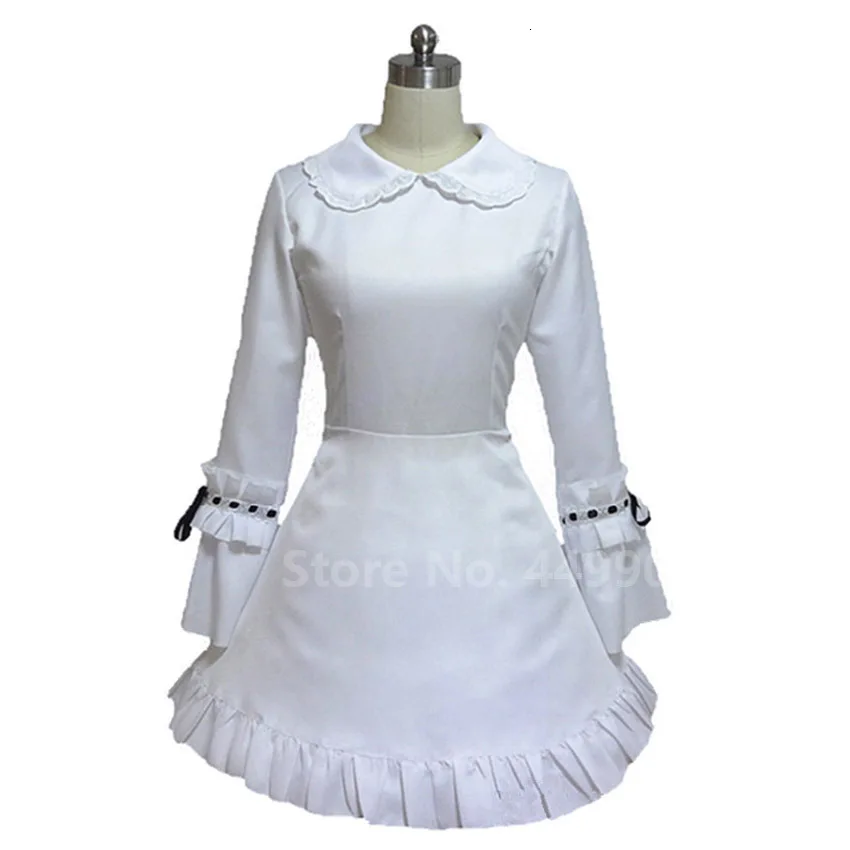 Женский и мужской костюм для косплея на Хэллоуин Женская горничная стиль ретро