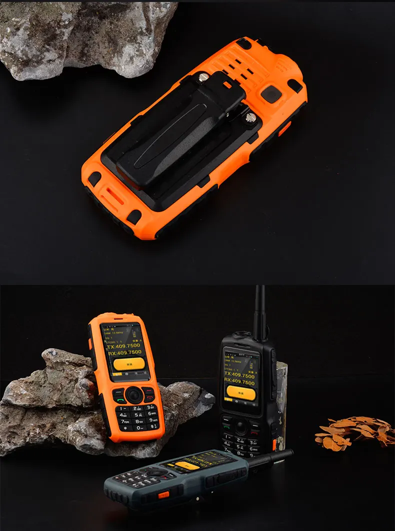 3g Wcdma Защищенный телефон Android с UHF 2W домофон PTT
