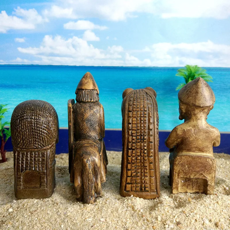 Странная форма украшения из смолы резьба по камню средневековый воин голова