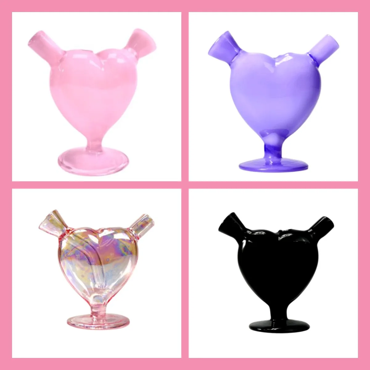 Яркий барботер в форме сердца | Дом и сад