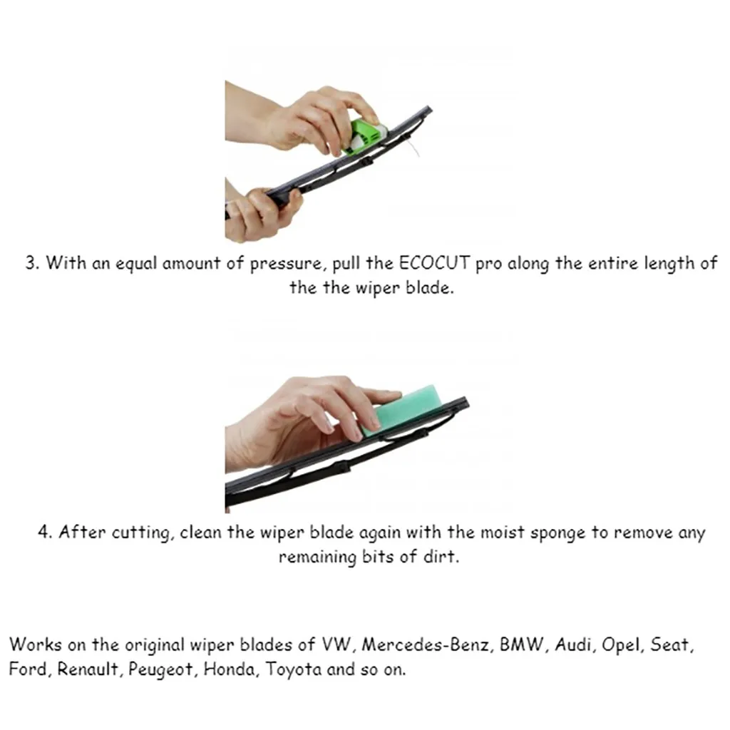 Резиновый очиститель лобового стекла Regroove инструмент щетка стеклоочистителя