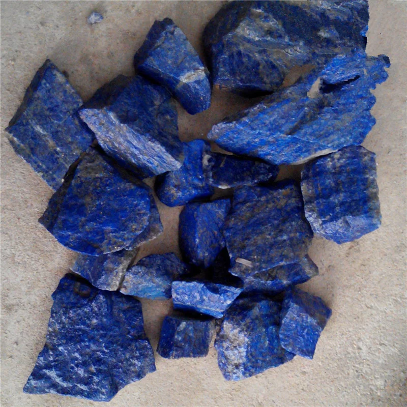 100g Натуральный камень гравийная форма Lapis Lazuli DIY Искусство Ювелирное Украшение