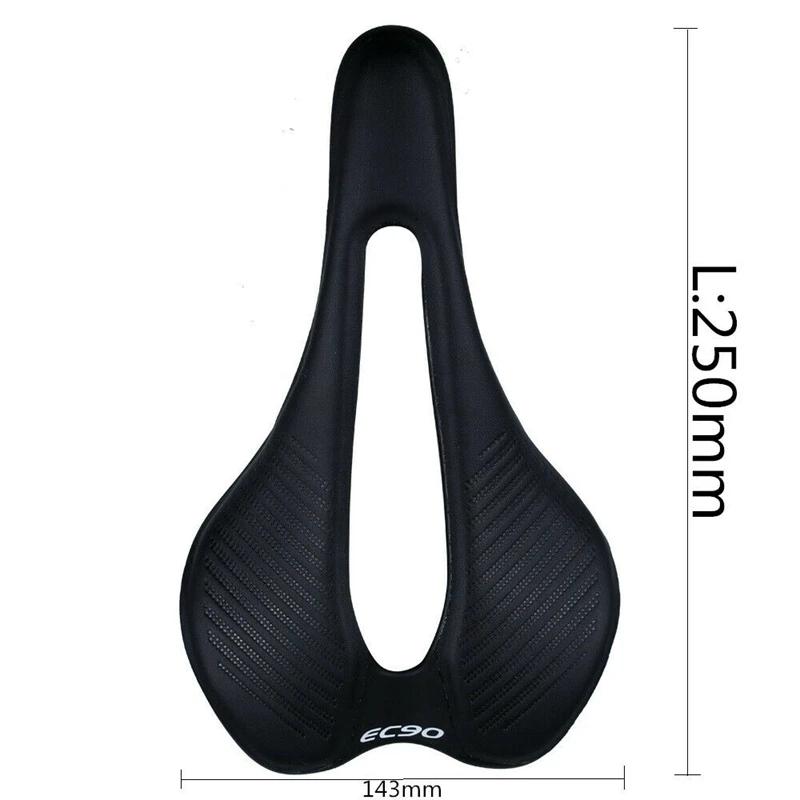 

Bike Seat MTB Road Bike Saddles Hollow Comfortable Bicycle Cushion Seat Red