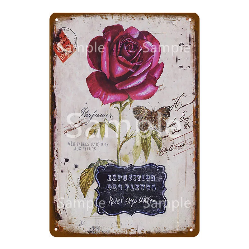 Металлический знак для кухни травы сада винтажные металлические таблички декор