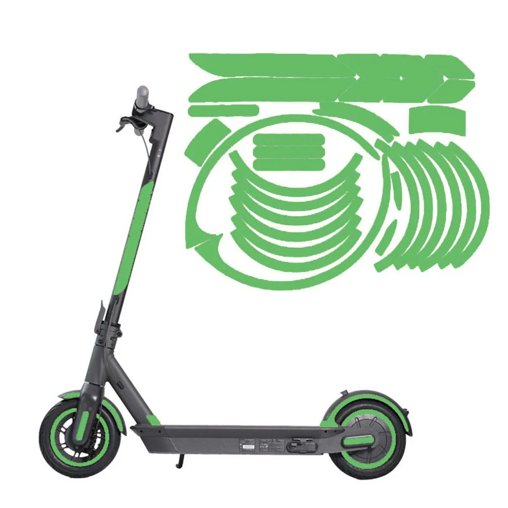 Светоотражающая пленка для Ninebot Max G30 E-Scooter ночное предупреждение