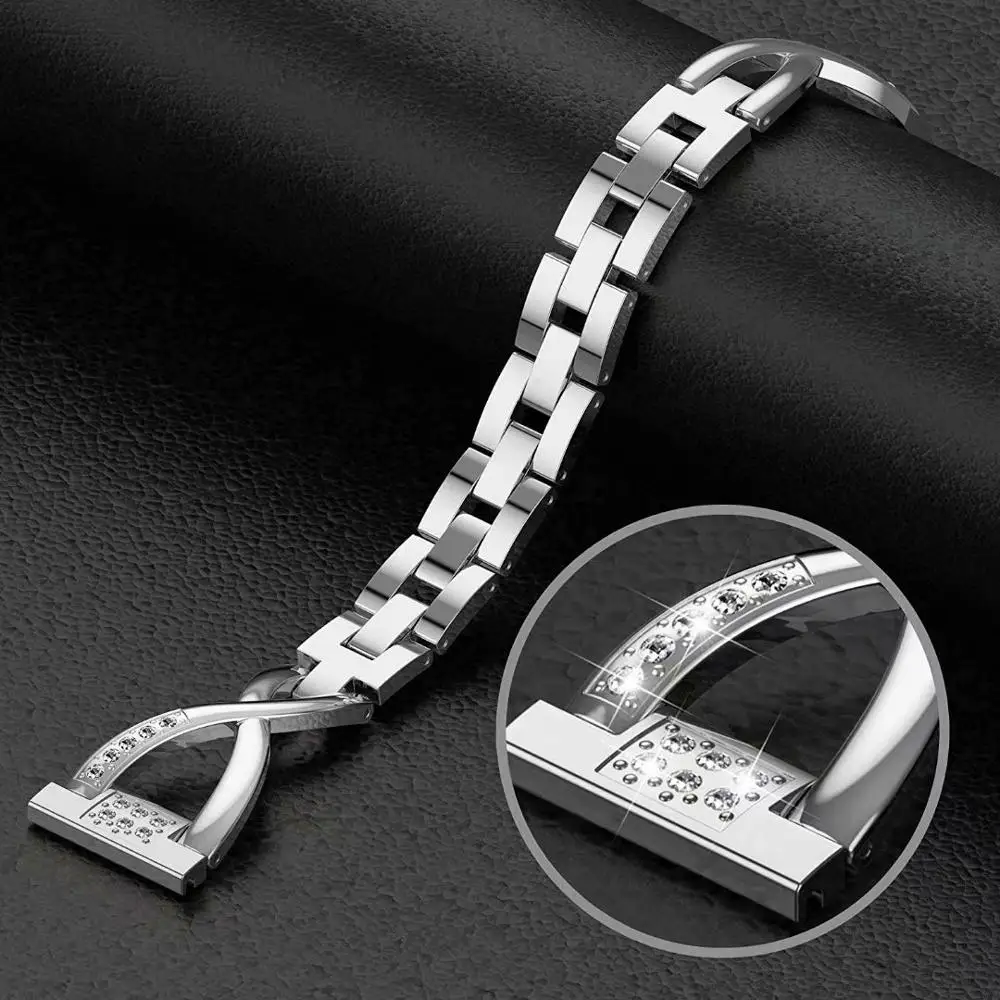 

Stainless Steel Diamond Strap for apple watch band 44MM 40MM 42MM 38MM bracelet for iwatch series 5 4 3 2 1 luxurious bracelet