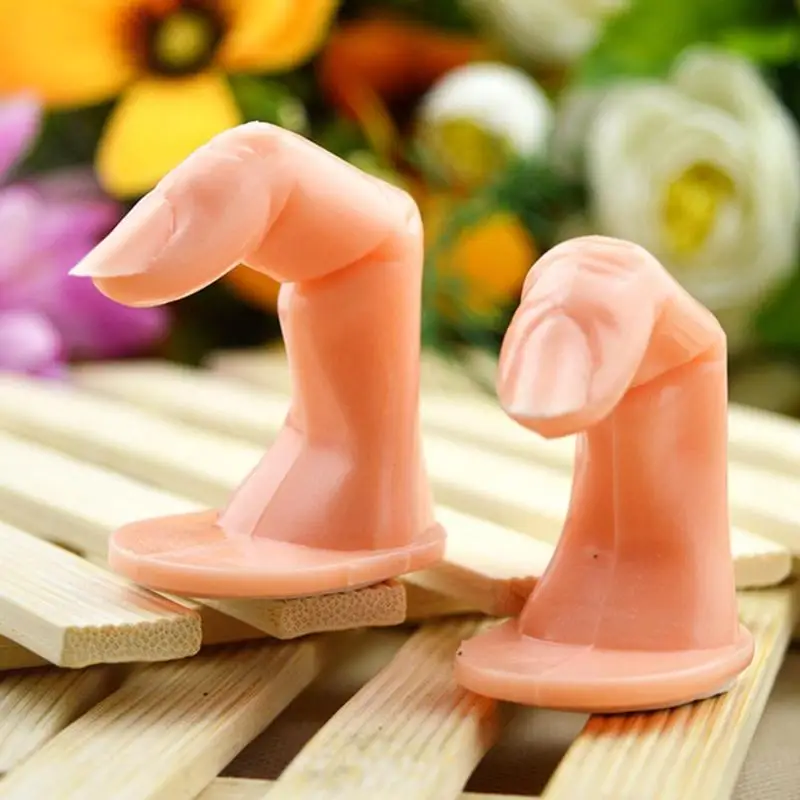 Профессиональный дизайн ногтей пластиковый УФ-гель Поддельные Пальцы