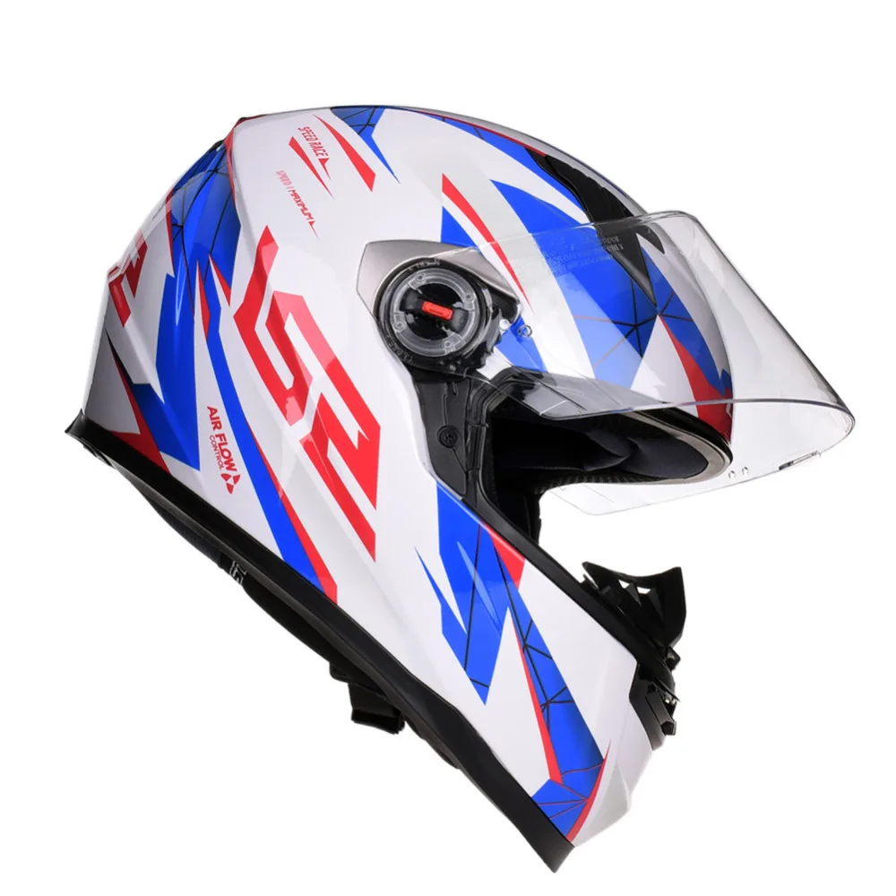 Оригинальный LS2 FF358 мотоциклетный шлем для мотогонок мотоциклистов