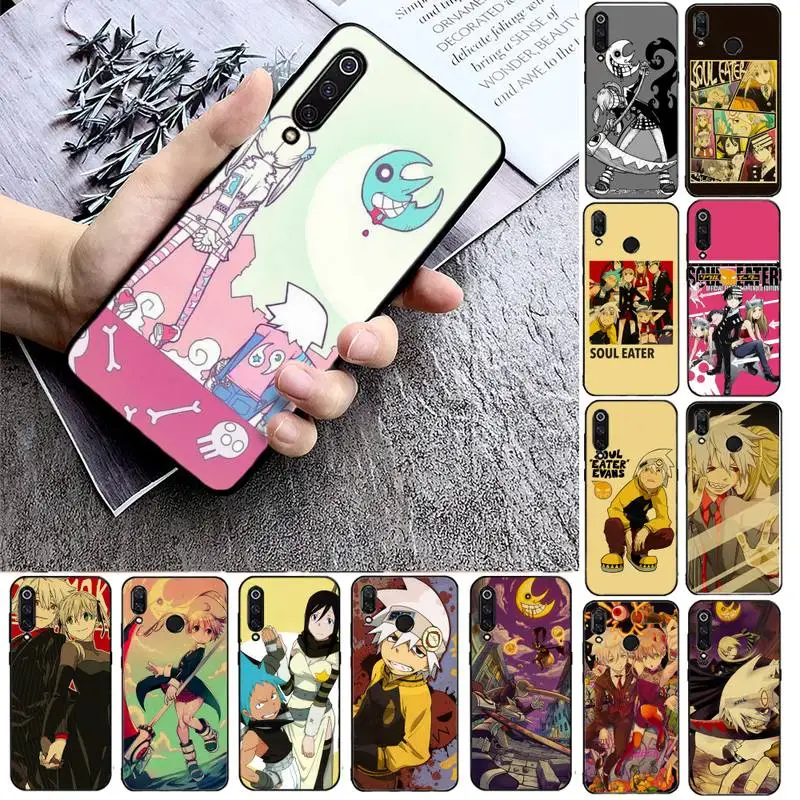 

Anime Soul Eater Poster Phone Case For Xiaomi max3 mi 9 se mi8 F1 9SE 10 lite F1 Back Coque