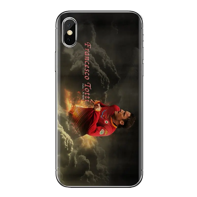 Francesco Totti Football Soccer Star Soft Silicone Case For Xiaomi Redmi 4 3 3S Pro Mi3 Mi4 Mi4i Mi4C Mi5 Mi5S Mi Max Note 2 |