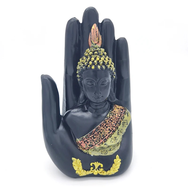 Таиландский Будда скульптура 2020 статуя Зеленая Смола ручной работы буддизм