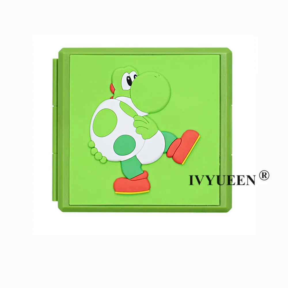 Чехол для игровой карты IVYUEEN для nind Switch NS Premium, защитный чехол для хранения игр и карт Micro SD, игровые аксессуары