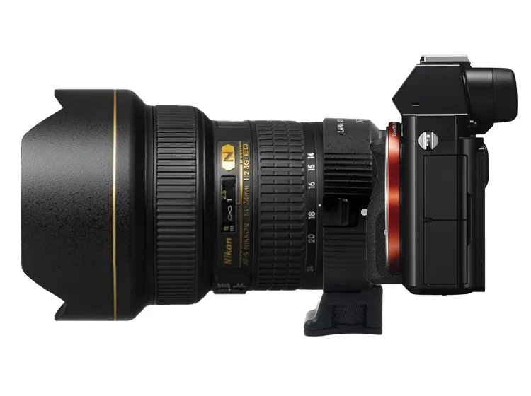 JINTU NF-NEX адаптер с автофокусом для объектива Nikon f-крепление камеры Sony E-mount NEX A7RIV A9